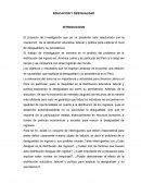 Educacion y desigualdad