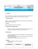 Procedimiento: Control de temperatura y humedad