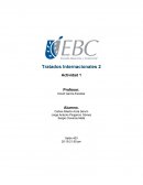 Tratados Internacionales Actividad