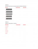 REPRESENTE CADA UNA DE LAS DESIGUALDADES EN FORMA DE NOTACION.