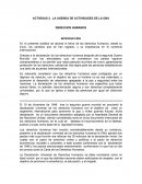 Agenda de actividades de la ONU