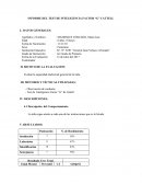 INFORME DEL TEST DE INTELIGENCIA FACTOR “G” CATTELL