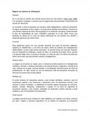 Reporte de fuentes de información