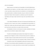 ¿Que son las humanidades ?