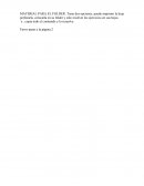 Tema: Análisis morfosintáctico. Unidad I