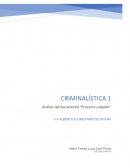 Analisis Presunto Culpable por Lucia Leon Perez