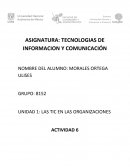 DEFINICION DE LAS TECNOLOGIAS DE INFORMACION “TI”