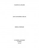 FILOSOFÍA DE LA RELIGIÓN