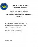 Tratado de Libre Comercio México-Unión Europea
