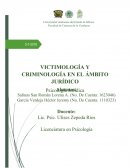 Ensayo de criminologia y victimologia