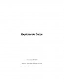 Explorando Datos