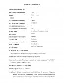 Informe de catell especial 1