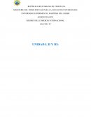 Derecho Internacional- RÉGIMEN DEL COMERCIO INTERNACIONAL