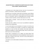 Análisis de educacional según Tablo Freur