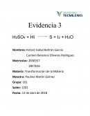 Transformación de la Materia