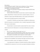 Carga y solicitación.