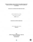 ESTUDIO DE FACTIBILIDAD PARA EL MONTAJE DE UNA EMPRESA PRODUCTORA Y COMERCIALIZADORA DE ABONO ORGANICO A TRAVÉS DE LOMBRIZ ROJA CALIFORNIANA