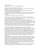 Análisis de artículo Lo que no entiende Donald Trump