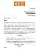 Escrito inicial demanda Oral Mercantil - Objeción pago cheques
