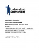 ASPECTOS BIOETICOS Y LEGALES DE LA ENFERMERIA