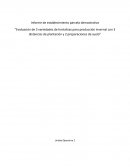 Unidad demostrativa establecimiento