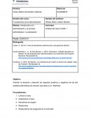 Módulo: Introducción a la administración y al proceso administrativo: La planeación