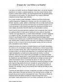 Ensayo sobre los primeros 4 capítulos de Los Niños y la Muerte