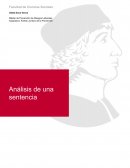 Actividad resolución de sentencia