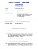 PLAN DE AUDITORÍA A LOS ESTADOS FINANCIEROS