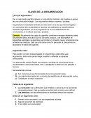 CLAVES DE LA ARGUMENTACION ¿Por qué argumentar?