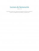 Lectura de facturazacion