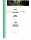 CREACIÓN DE UNA BASE DE DATOS PARA EL CENTRO MÉDICO “MANUEL ARÉVALO”