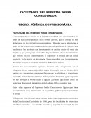FACULTADES DEL SUPREMO PODER CONSERVADOR