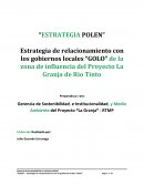 Estrategia de relacionamiento con golo