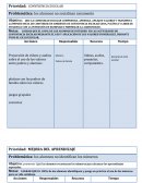 Problemática: los alumnos no socializan sanamente