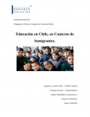 Educación en contexto de migrantes en Chile