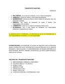 TRANSPORTE MARITIMO APUNTES