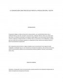 LA COMUNICACIÓN COMO PROCESO QUE PROPICIA LA PRODUCCIÓN ORAL Y ESCRITA