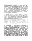 Lectura sinonimo de esencia en el ser