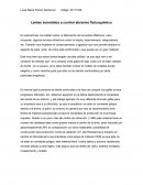 Lentes sometidos a control abrasivo fisicoquímico