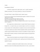 Generalidades de la filosofía. El Objeto de la filosofía