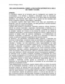 DECLARACIÓN MUNDIAL SOBRE LA EDUCACIÓN SUPERIOR EN EL SIGLO XXI: VISIÓN Y ACCIÓN