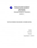 POLÍTICAS ECONÓMICAS PARA MEJORAR LA ECONOMÍA NACIONAL