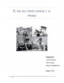 El poder judicial y la prensa