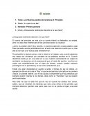 La influencia positiva de la lectura el Principito “Lo que no se lee”