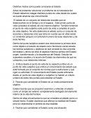 Distintos modos como puede conocerse el Estado