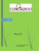 Maya III “Dialogo – ts’iikbal “