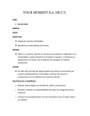 Creación de una empresa (simulación) YOUR MOMENT S.A. DE C.V.