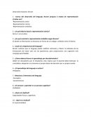 Cuestionario de lenguaje según Bruner