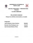 RELACIONES HUMANAS Ensayo de conflictos emocionales y su ajuste